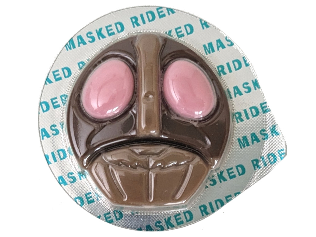 仮面ライダー１号レリーフチョコ