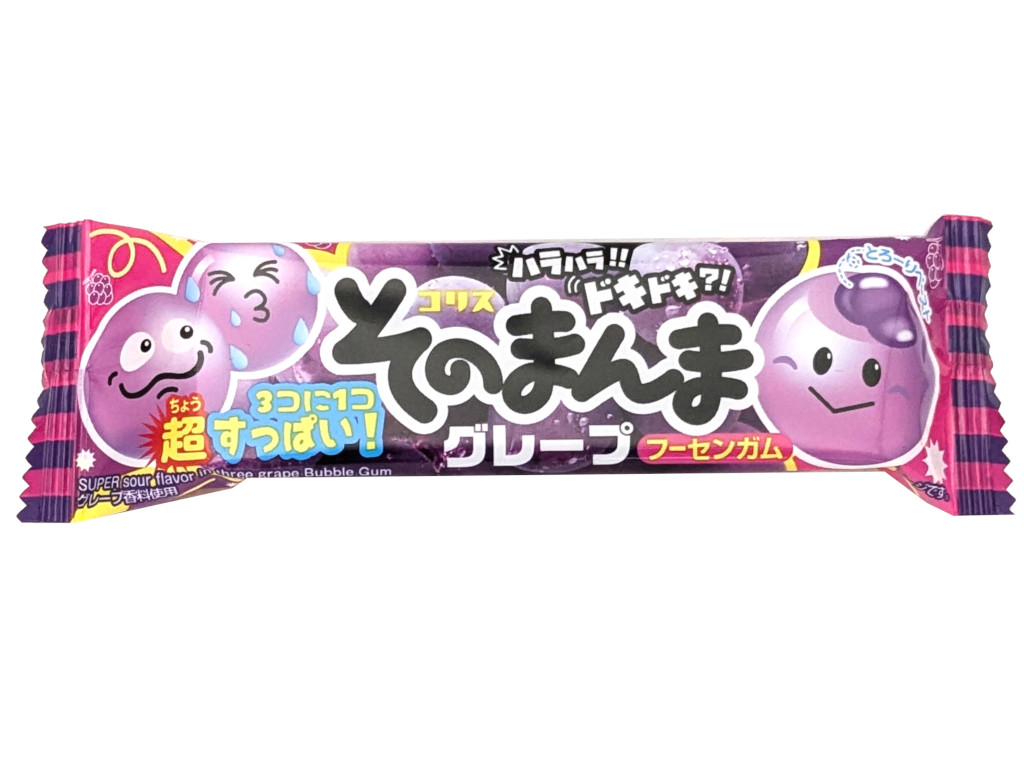 そのまんまグレープフーセンガム