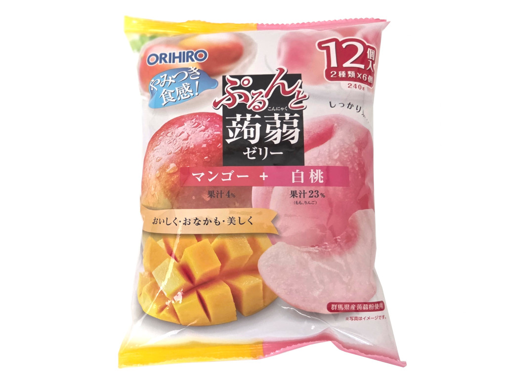 ぷるんと蒟蒻ゼリーパウチマンゴ