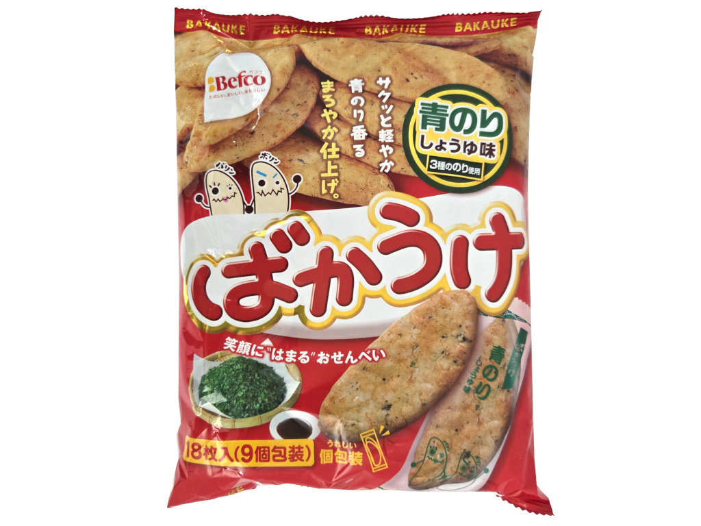 Ｎ１８枚ばかうけ（青のり）