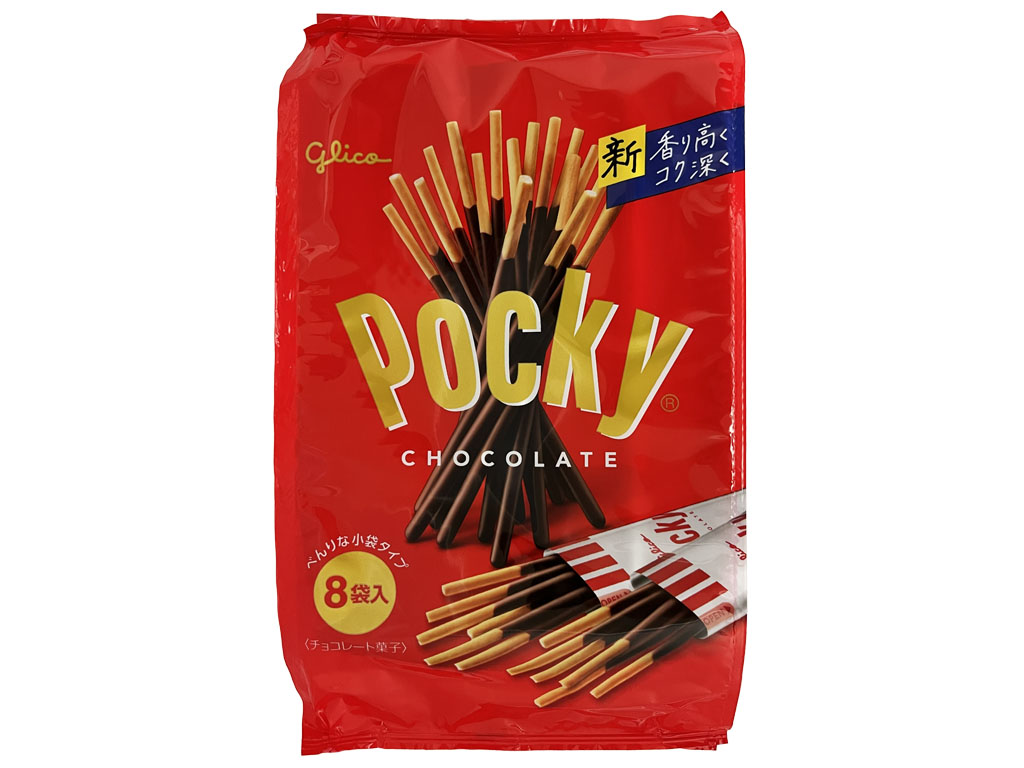 ポッキーチョコレート８袋