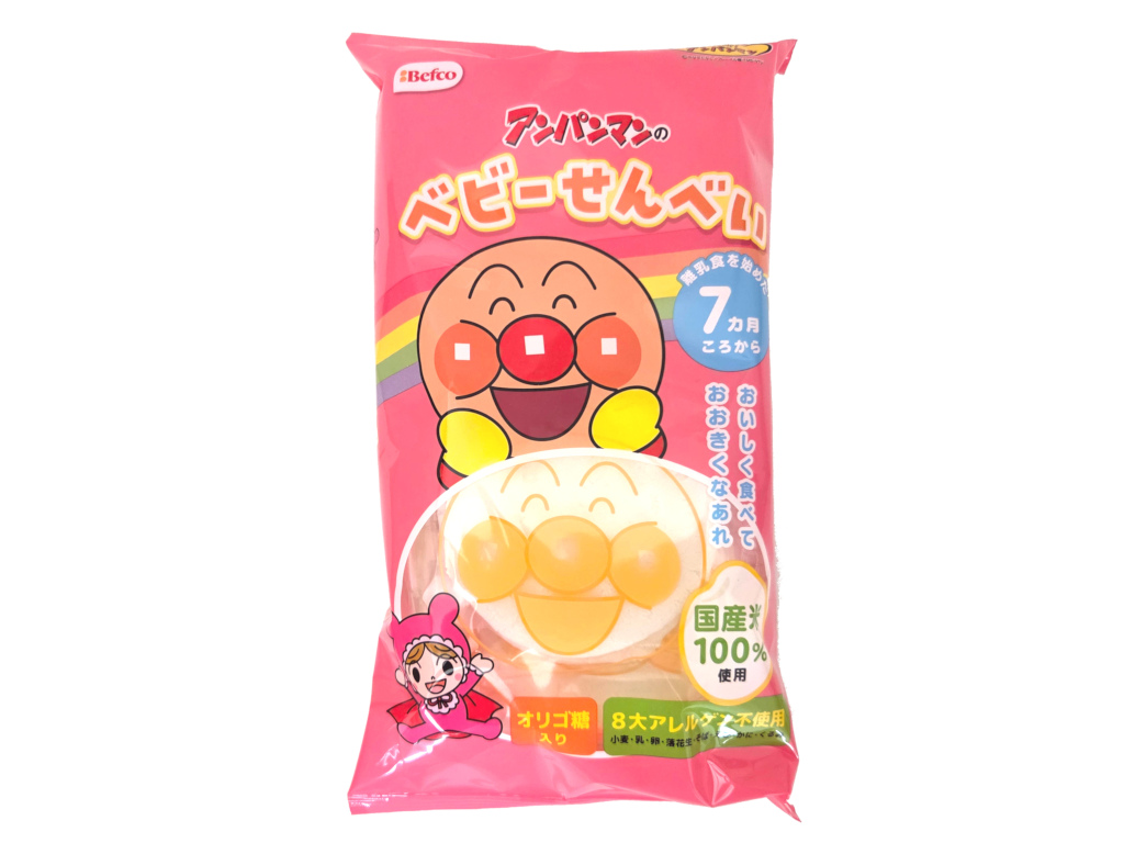 ２７ｇアンパンマンのベビーせんべい