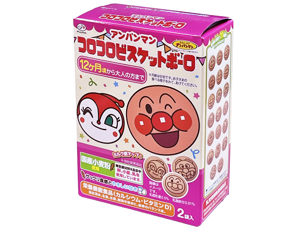 ５０ｇアンパンマンコロコロビスケットボーロ
