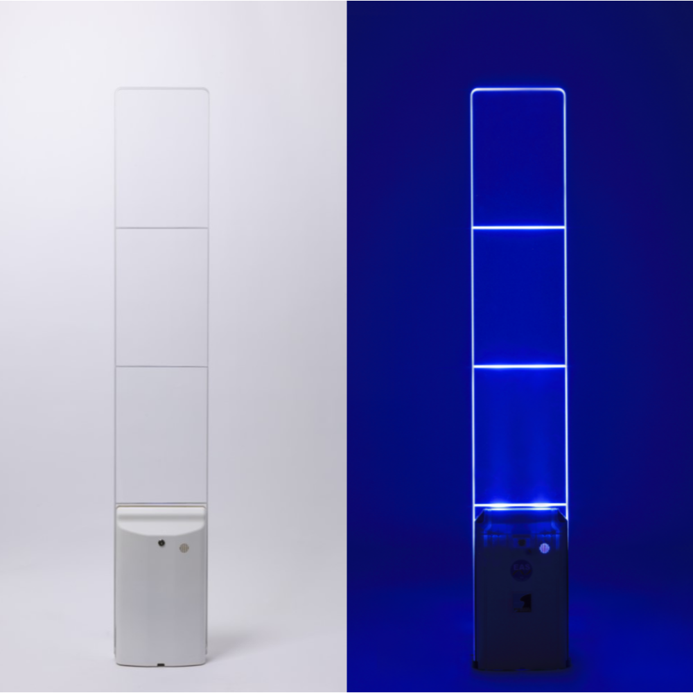 WG･KGO-A01ダミーSOLO アクリル製クリアパネル型 RF対応 ダミーゲート LED点灯 設置工事不要