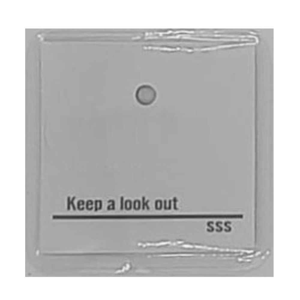 RF対応 ソフトタグスクエアーオリジナル(ホワイト)