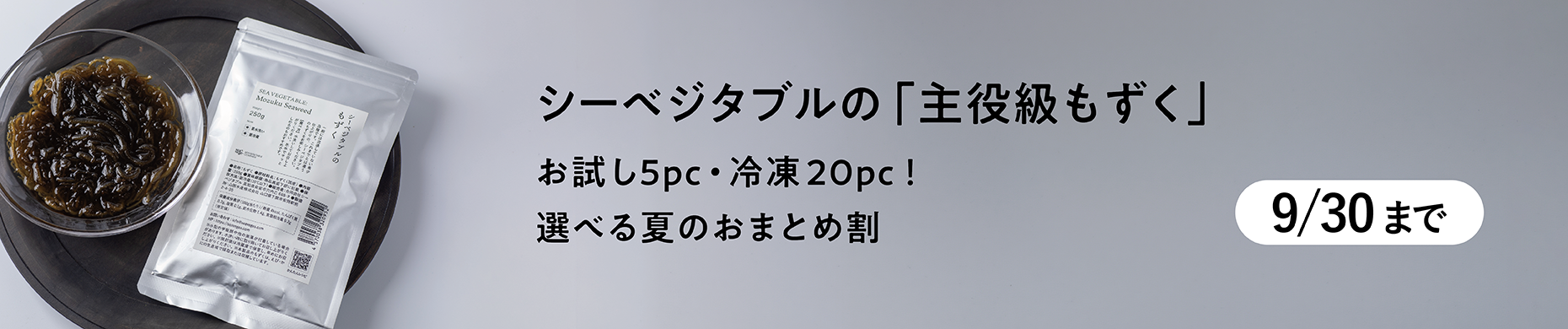 【9/30まで】お試し5pc・冷凍20pc！選べる夏のおまとめ割