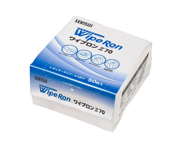 Wipe Ron  ワイプロン Ｚ７０ 高吸収不織布ワイプ（レギュラータイプ）　（１袋５０枚入）