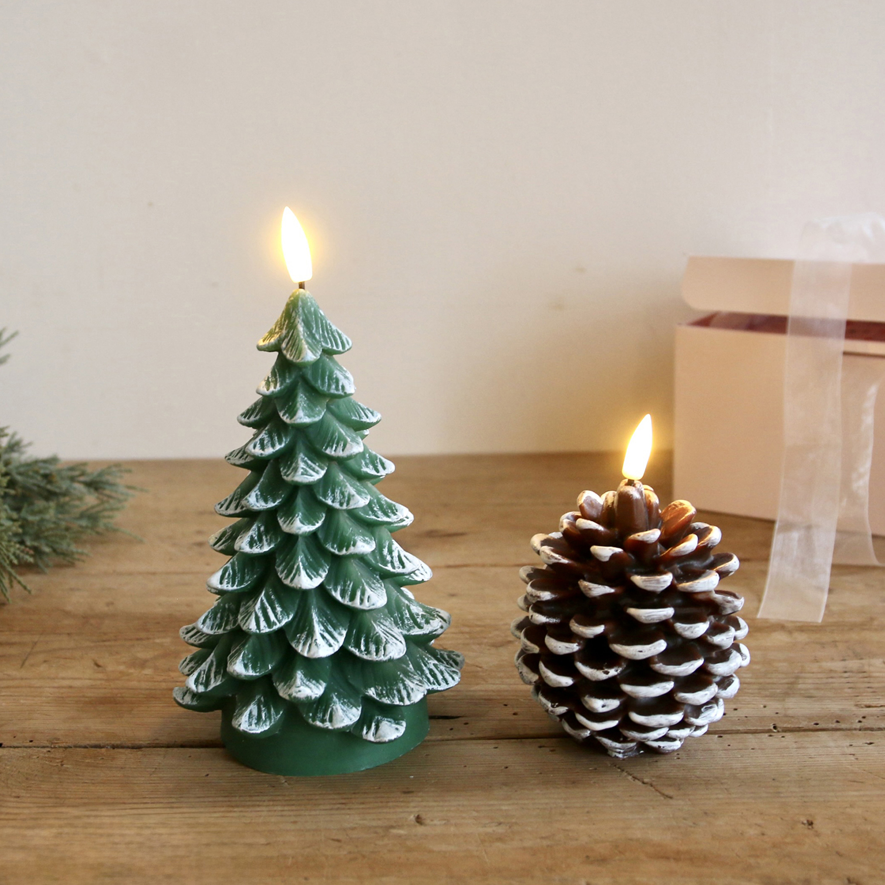 XMAS　P．３５　LEDキャンドル