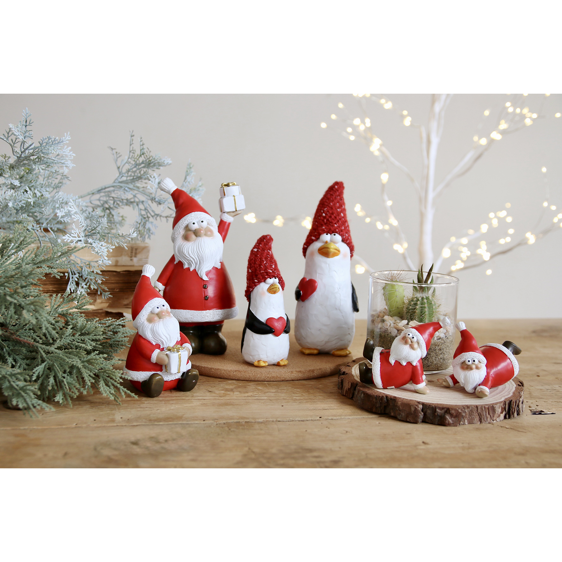 XMAS　P．４　びっくりサンタ＆ペンギン