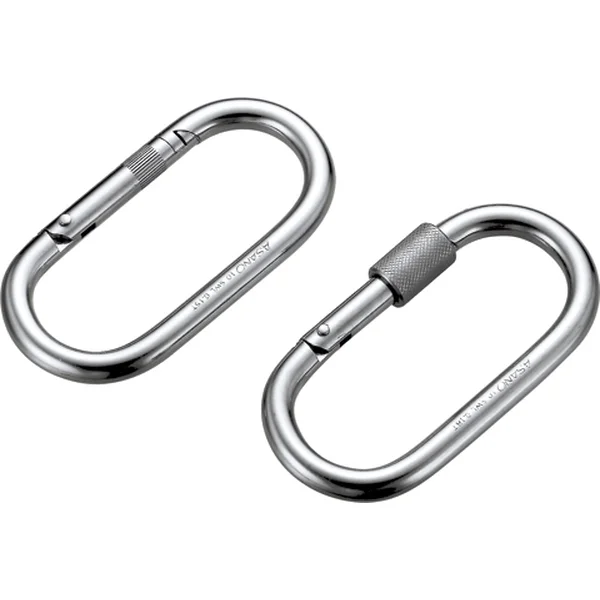 浅野 O型カラビナ（ステンレス、鉄）