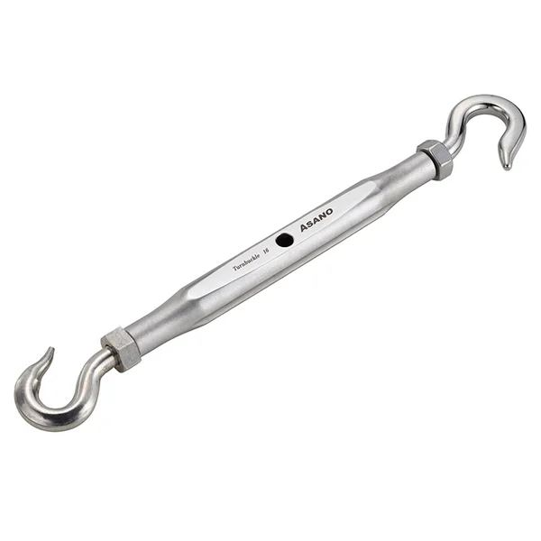 浅野 パイプターンバックルA型ハッカー（ナット付）