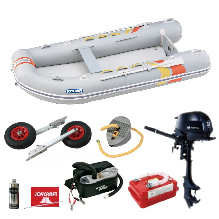 パプリカ325 SSセット (JPK-325QSS)  5人乗り ジョイクラフト ゴムボート