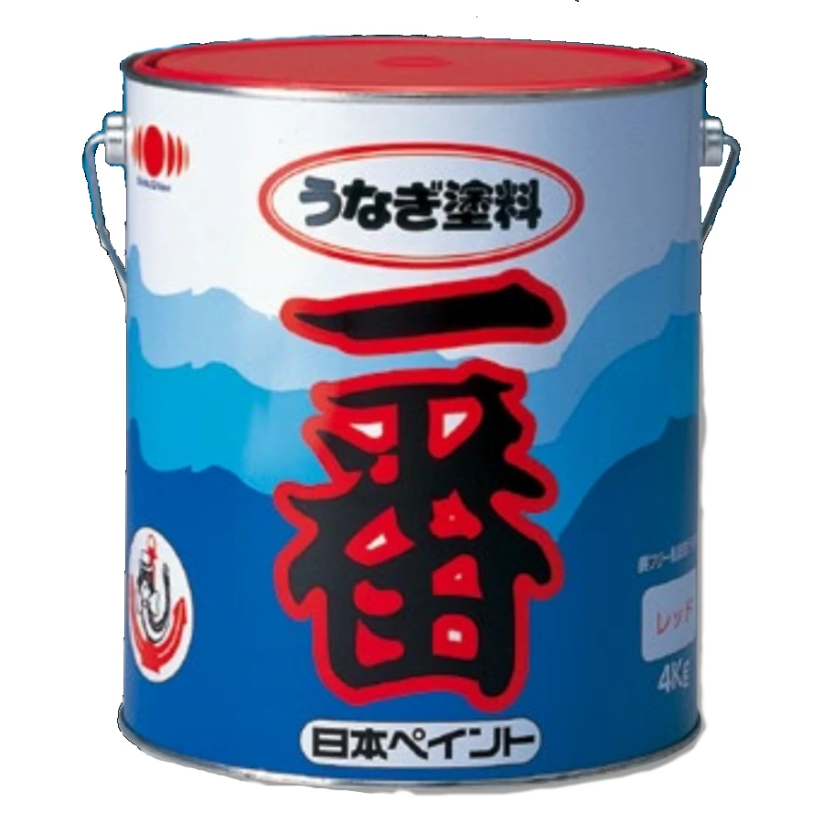 日本ペイントマリン 船底塗料 うなぎ塗料一番（4㎏）