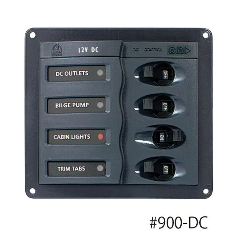BEP DC 4サーキットブレーカーパネル (900-DC)