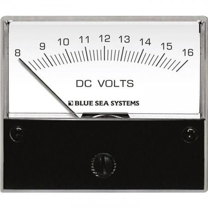 BlueSea 電圧計 アナログ DC (W71XH60mm)