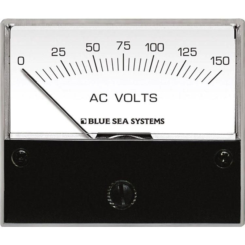 BlueSea 電圧計 アナログ AC (W71XH60mm)