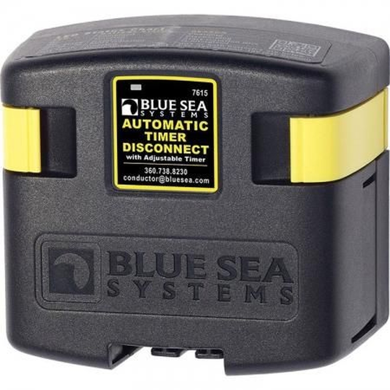 BlueSea 12V 120Aタイマー&低電圧自動OFF (7615)