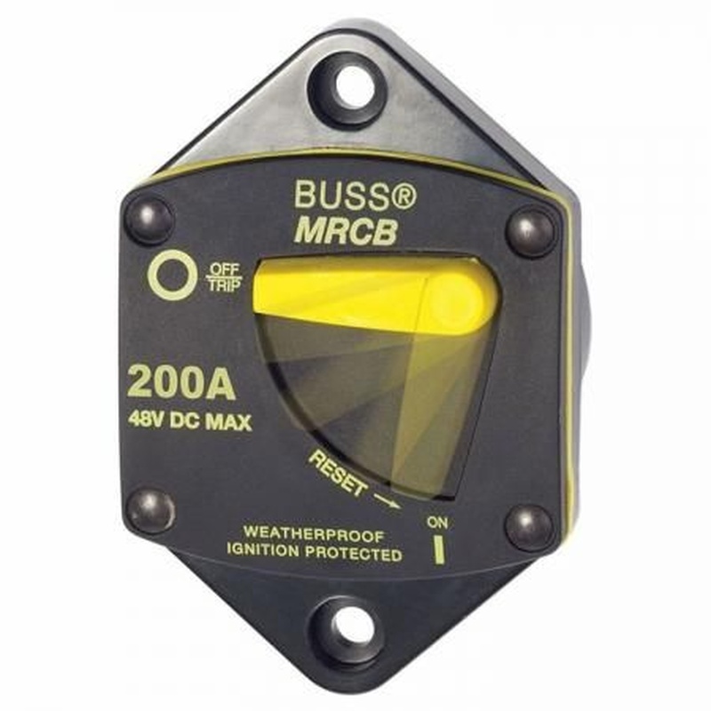 BlueSea サーマルサーキットブレーカー187 200Amp 後結線 (7049)