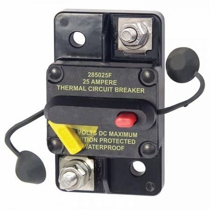 BlueSea サーキットブレーカー 285サーフェスマウント 前結線 25Amp - 150Amp