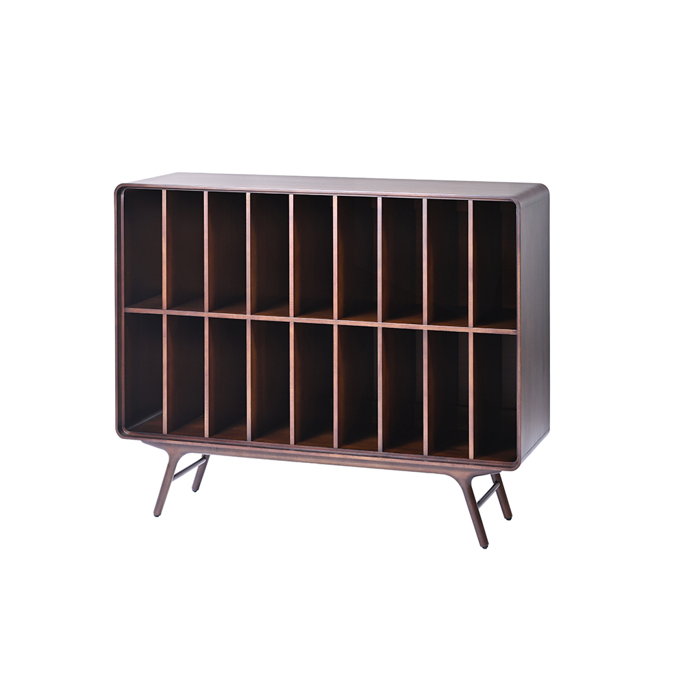 KSG5012RB Spur Book and Record Rack【ルセットブラウン】