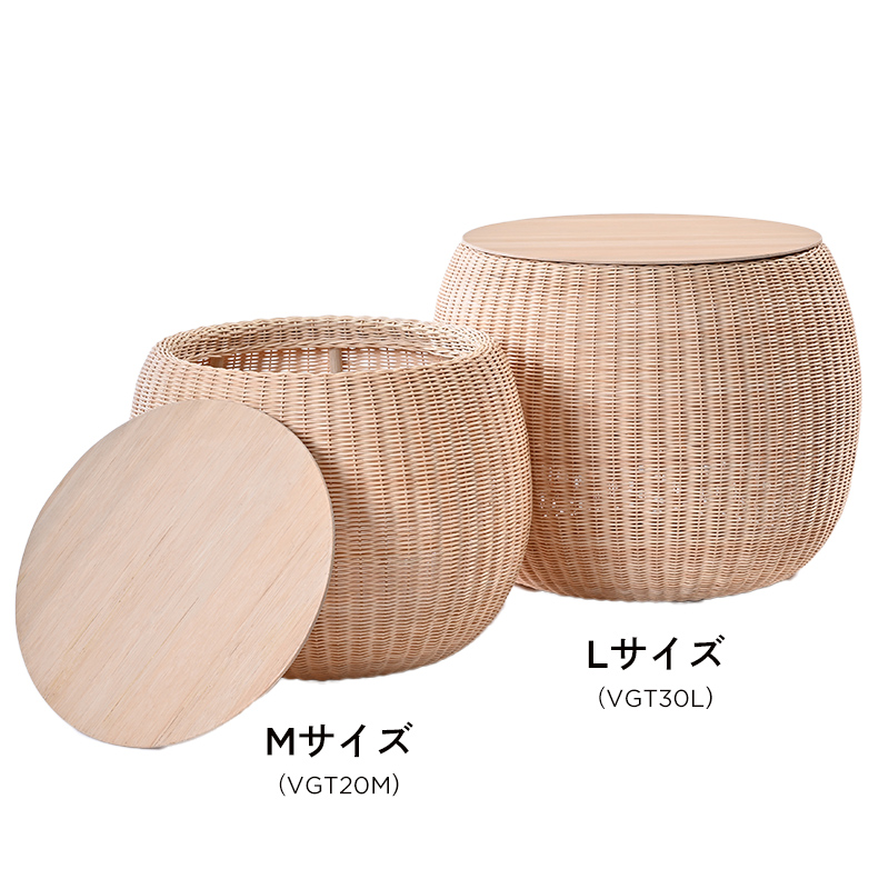 VGT20M CORORI Table ｜ラタンテーブル  - TWANI  -