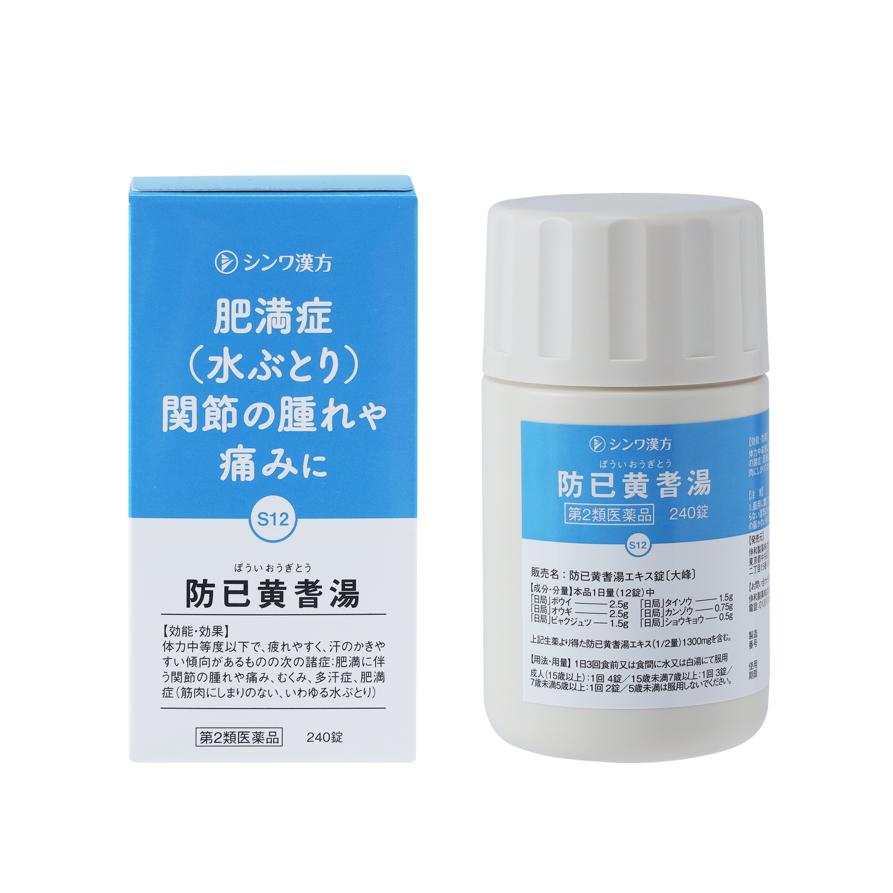 防已黄耆湯シンワ（ぼういおうぎとう）