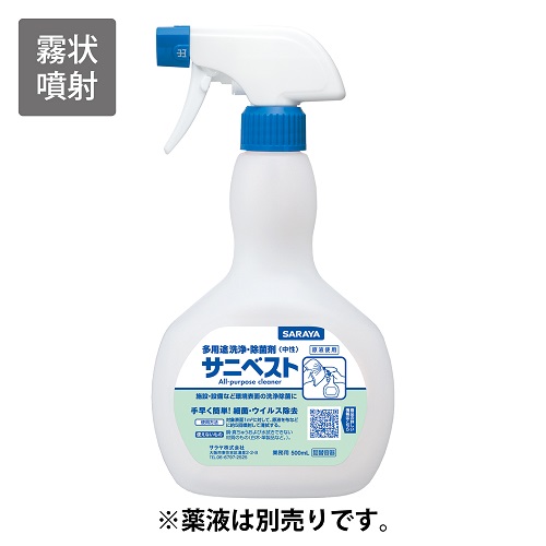 【空容器】多用途洗剤・除菌剤サニベスト用 500ml
