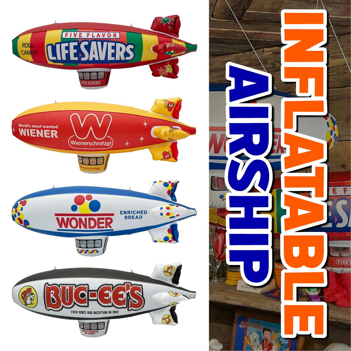 【アメリカの空を彩る！】【広告飛行船♪】INFLATABLE AIRSHIP■インフレータブル 飛行船