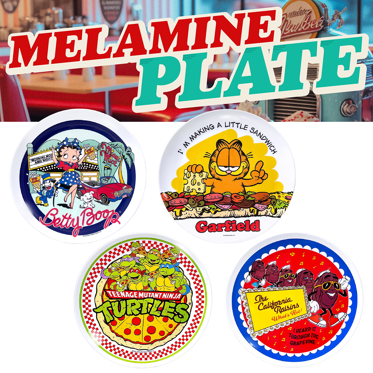 【MEAL TIMEが楽しくなる★】【軽くて丈夫！】皿 MELAMINE PLATE◾️メラミンプレート