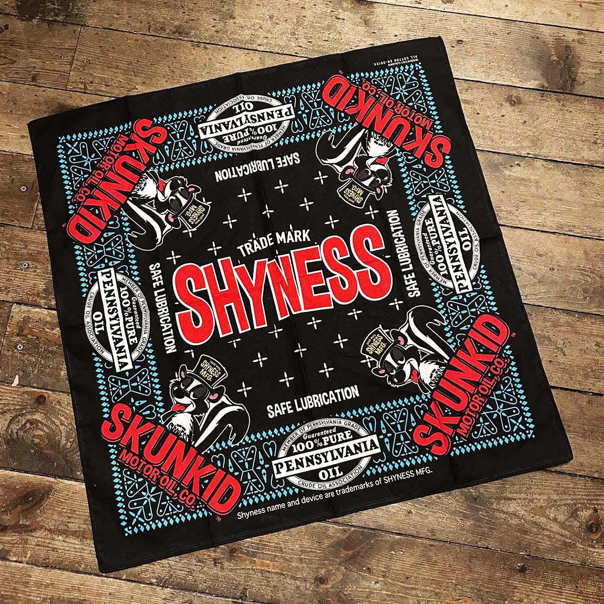 OIL CAN BANDANNA　¥2000