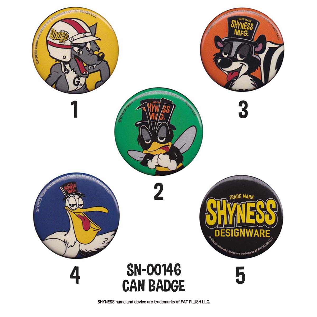 CAN BADGE　¥300