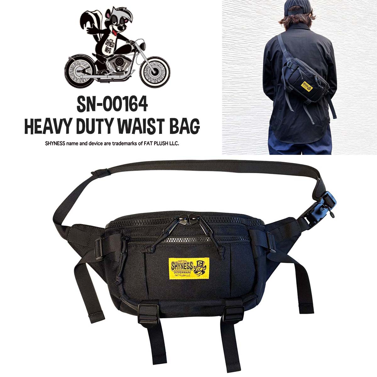 NEAVY DUTY WAIST BAG　¥5800