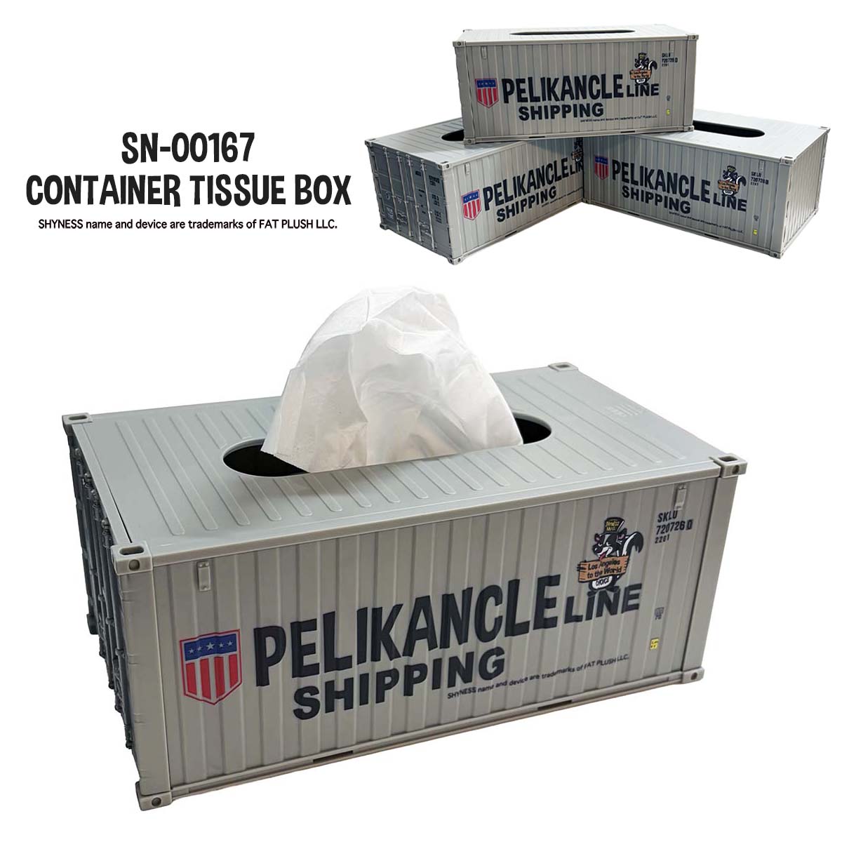 CONTAINER TISSUE BOX　¥3300