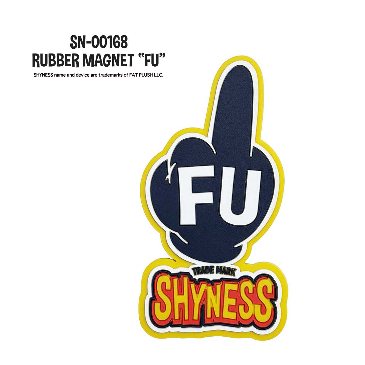 RUBBER MAGNET -FU-　¥780