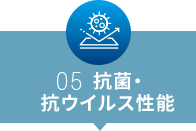 抗菌・抗ウイルス性能