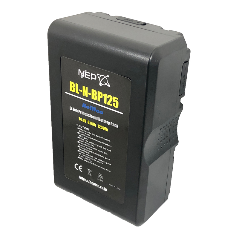 NEP 高負荷対応Vマウントバッテリー BL-N-BP125C
