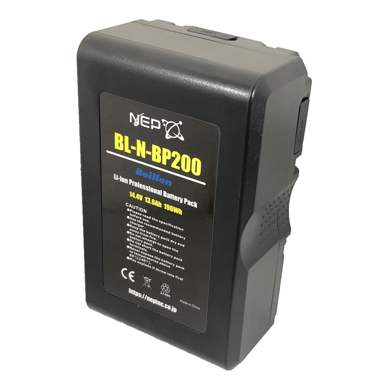 NEP 高負荷対応Vマウントバッテリー BL-N-BP200C