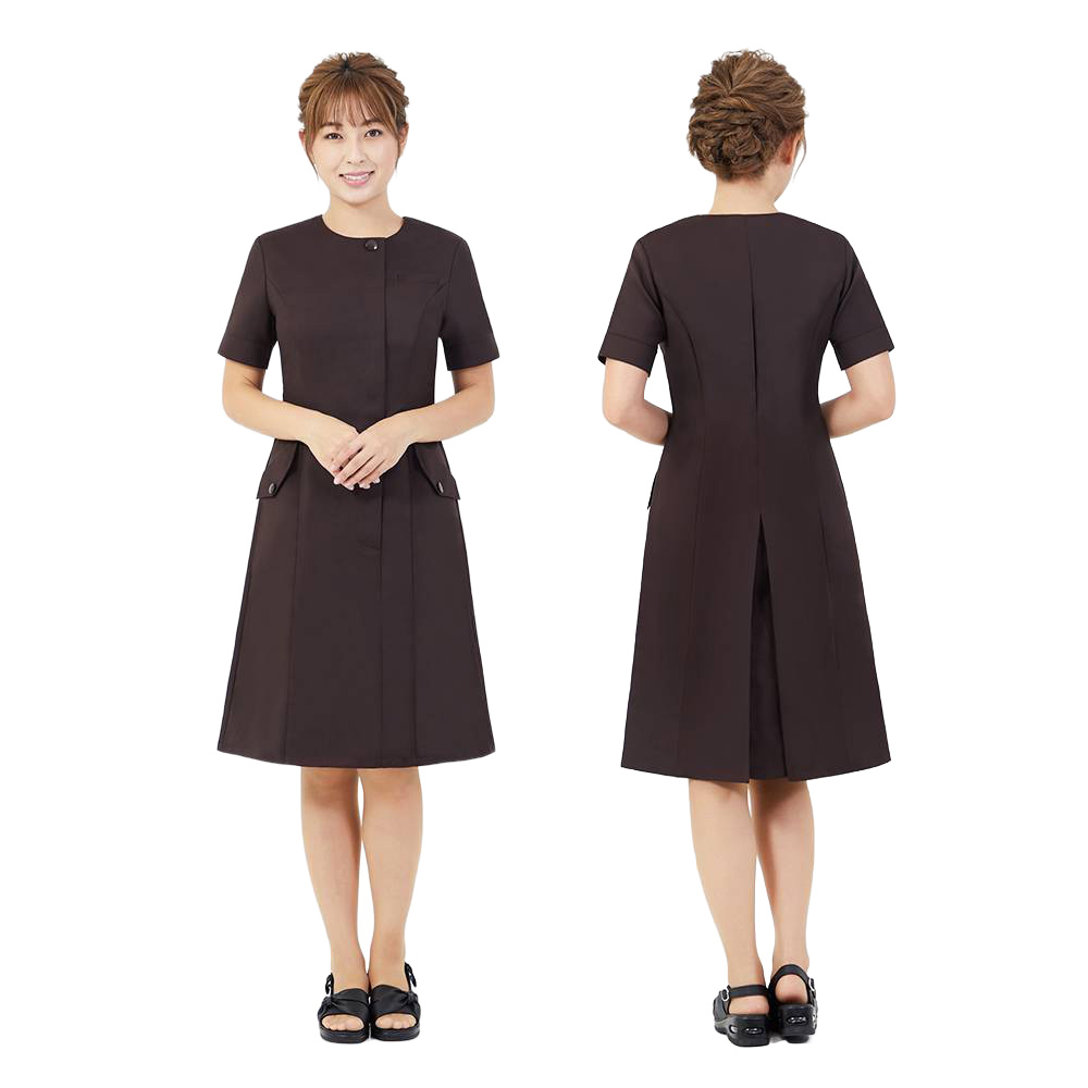 LDL1403ワンピース茶　L