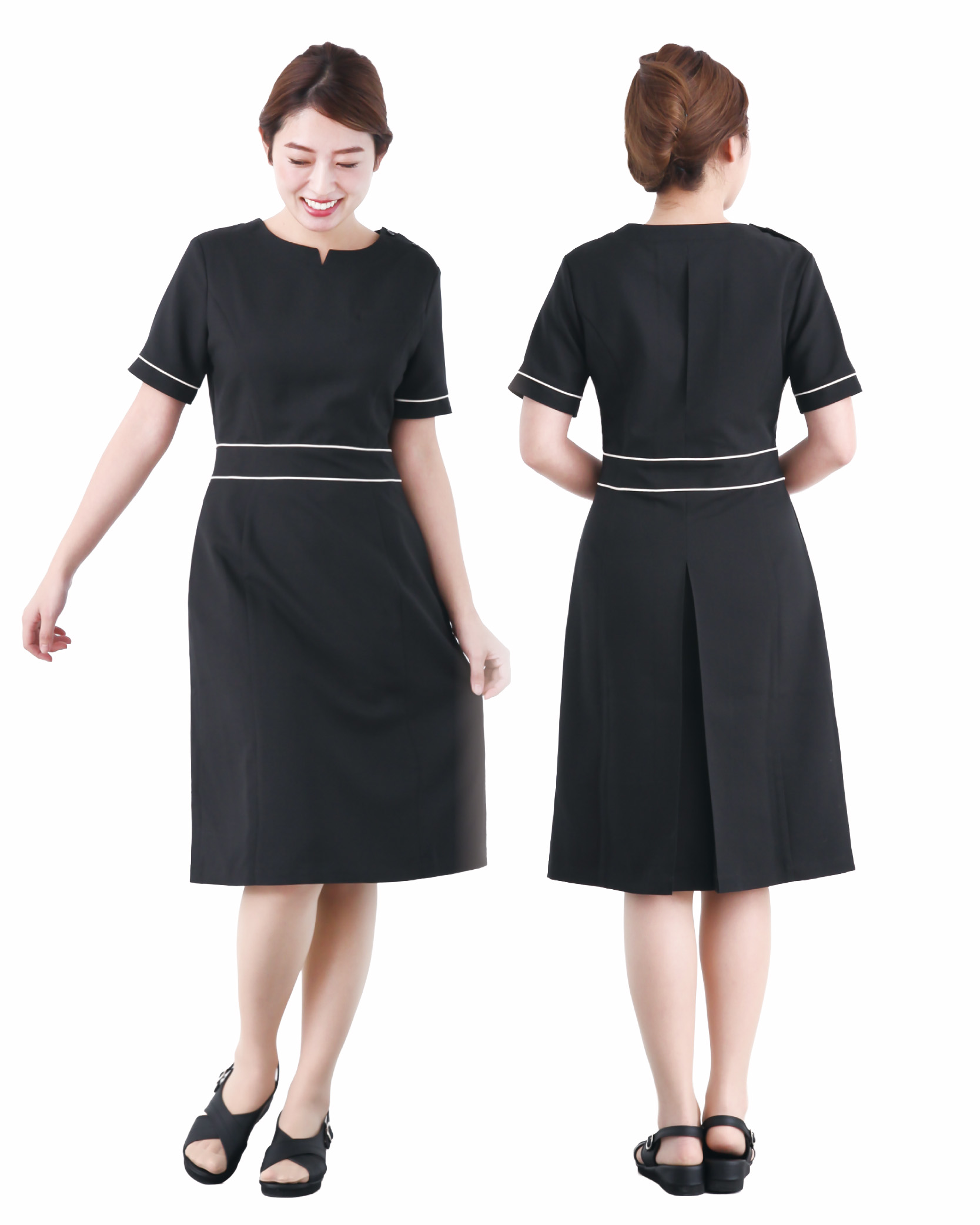 LDL1408ワンピースブラック　M