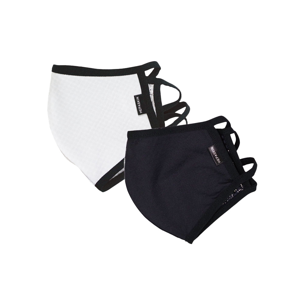 HEPASKIN ４D ラメラメウォームマスク黒