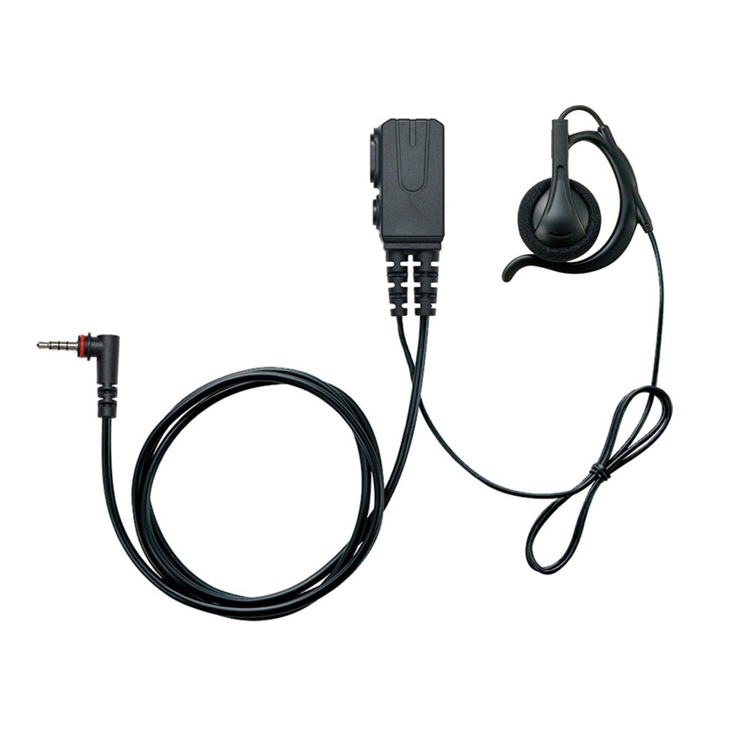 八重洲無線 YAESU SMEPC-103 タイピンマイク 耳掛け付オープンイヤー型（ラージ）ストレートコード