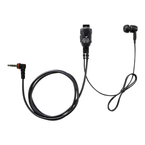 八重洲無線 SMEP4001 IEF-L3.5 タイピンマイク(イヤピース一体型)/インイヤーフィット型