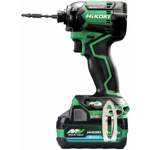 HiKOKI WH36DC(2XPSZ) コードレスインパクトドライバ 36V 新マルチボルトセット アグレッシブグリーン ブルートゥース機能搭載