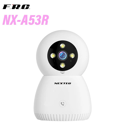 F.R.C エフアールシー NX-A53R (W)  見守りカメラ 500万画素 自動追尾機能搭載