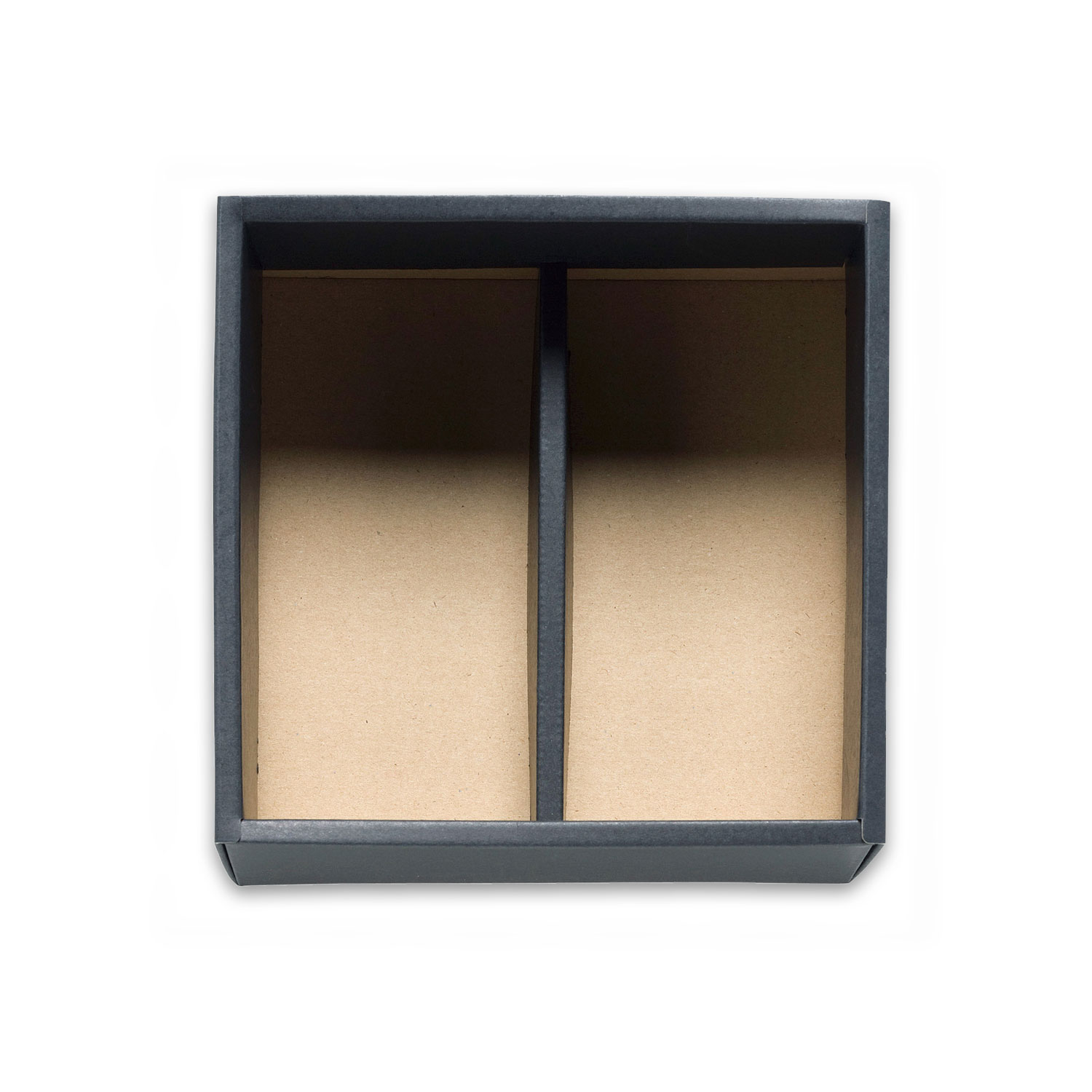 印刷缶 セット箱 黒身・仕切 82220M 200g×2本詰