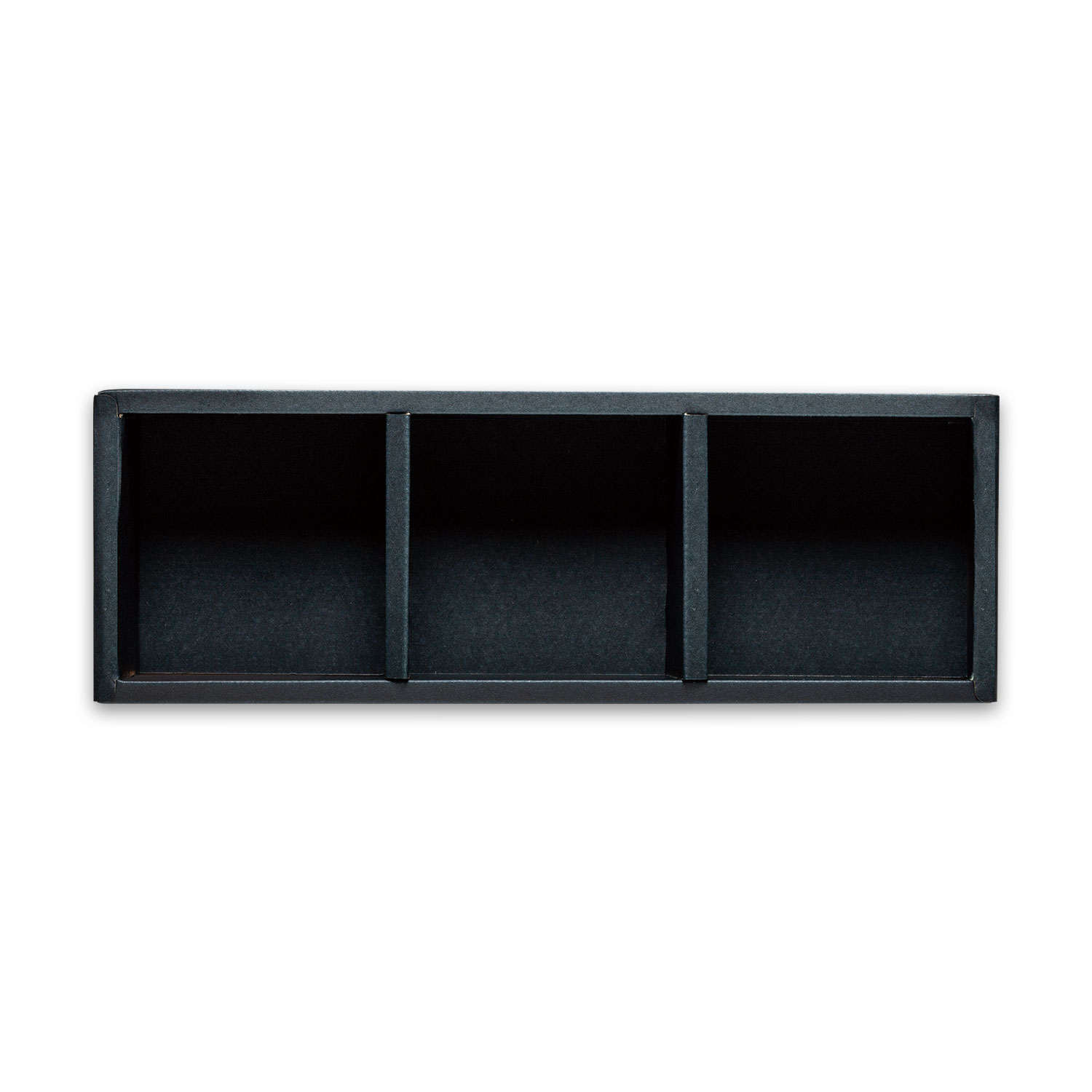 鈴子缶 セット箱 黒身・仕切　85S33M 80g×3本詰