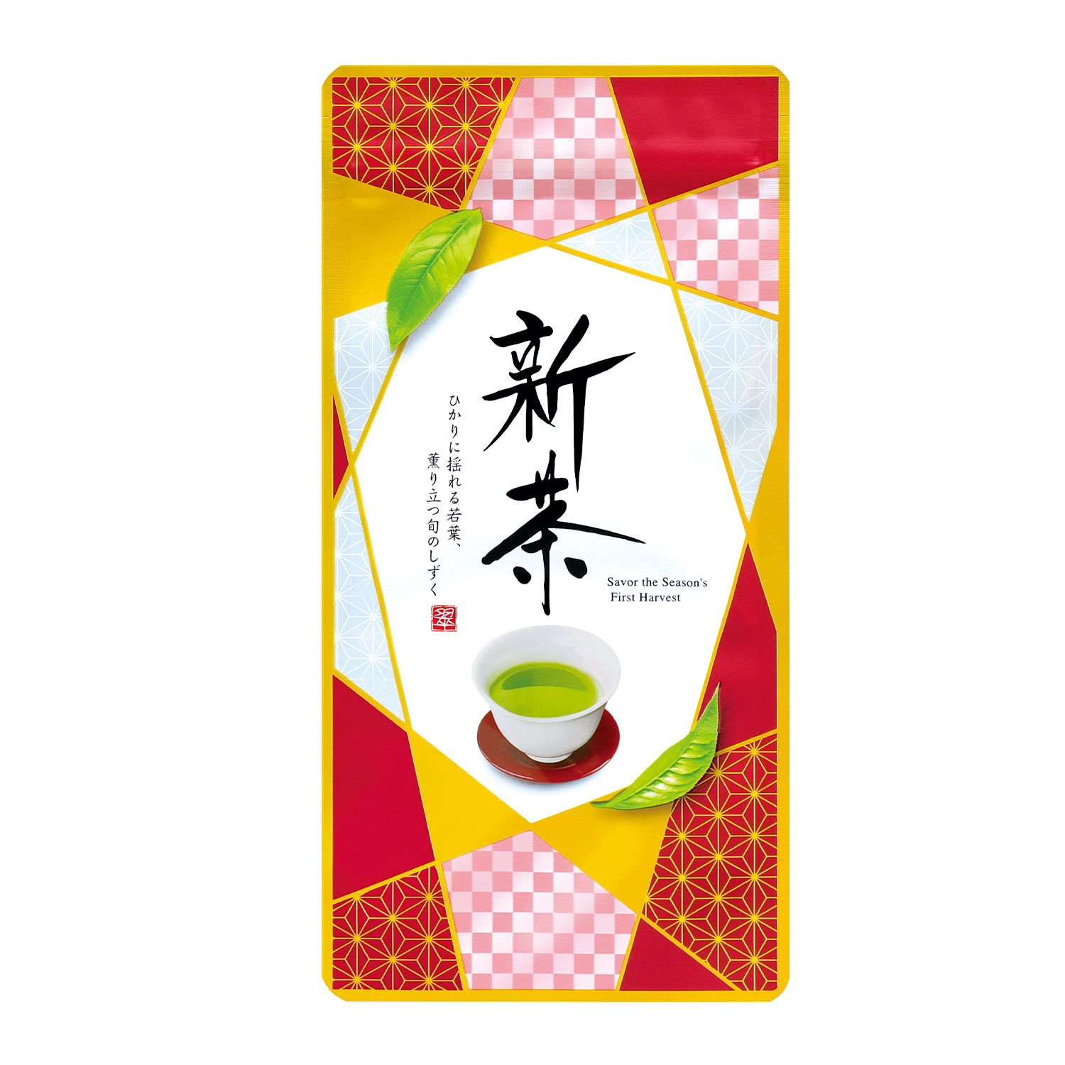 チャック付平袋 八慧〈桃〉100g