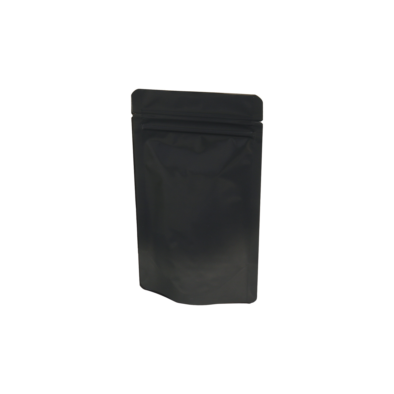 チャック付スタンドパック袋 AL無地〈黒〉30～50g