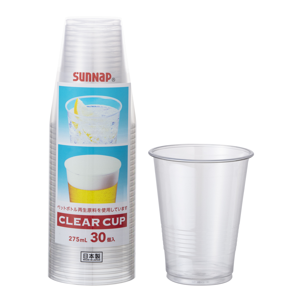 クリアーカップ 275ml 9オンス 30個入