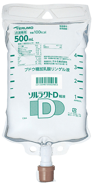 ソルラクトＤ輸液 ５００ｍｌ